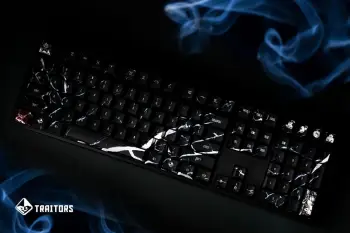 Set keycaps Traitors Tartarus, 109 taste, PBT Dye Sub, UK layout