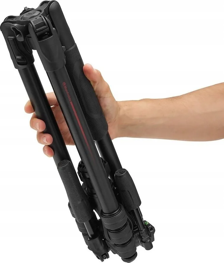 Trekëmbësh Manfrotto Befree GT PRO, alumin, 3-way, i zi - 3