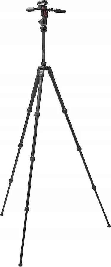 Trekëmbësh Manfrotto Befree GT PRO, alumin, 3-way, i zi - 5