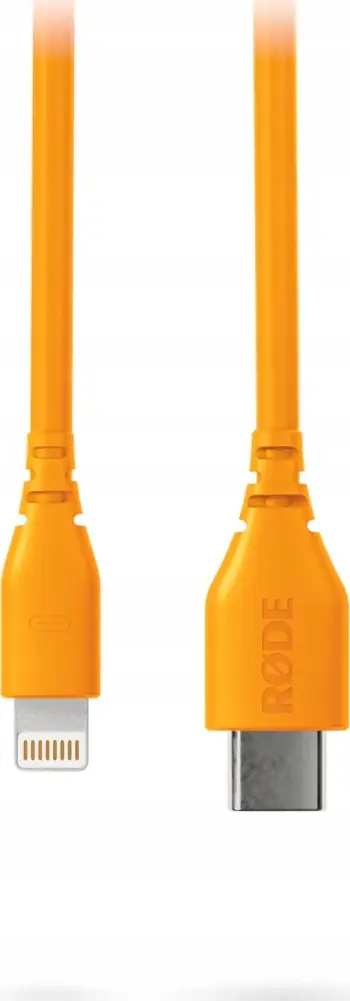 Kabllo Lightning në USB C RODE SC21 Orange 2025, 30cm, portokalli