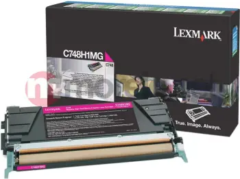Kartutxh toneri Lexmark C748H1MG, magenta, kapacitet i lartë, origjinal