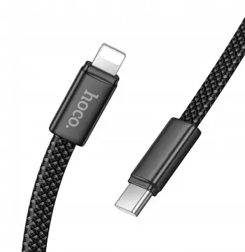 Kabllo USB C në USB C Hoco X125, 1m, 3A 60W, e bardhë