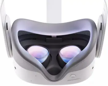 Jastëk fytyre Meta Quest 3S Breathable, aksesor zyrtar VR, silikon, i zi