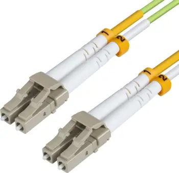 Kabllo fibër optike Microconnect FIB551015, 15 m, Multimode OM5 LC, e gjelbër