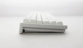 Tastierë gaming Ducky Zero 6108 Pure White, wireless, RGB, Cherry MX2A Red, US ANSI, e bardhë