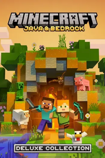Lojë PC Minecraft Java dhe Bedrock Deluxe Collection, 1600 Minecoins, kod digjital