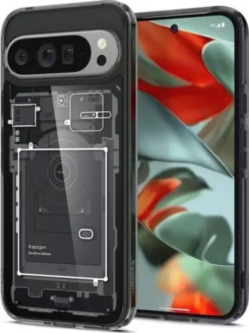 Mbulesë telefoni Spigen Ultra Hybrid, për Google Pixel 9 Pro XL Zero One, transparente
