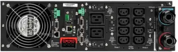 UPS Eaton 9PX 6000i RT3U, 6 kVA 5400 W, rack tower, i zi argjent