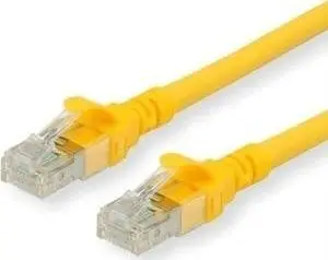 Kabllo rrjeti ROLINE Patch 21.15.2724, CAT 6a UTP, 1.5m, e verdhë