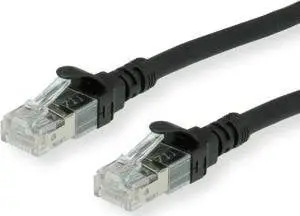Kabllo rrjeti Roline 21.15.2651, Patch Cord Cat6, 1m, i zi