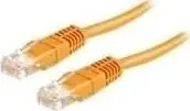 Kabllo rrjeti Roline UTP Cat.6, 1m, RJ45, portokalli