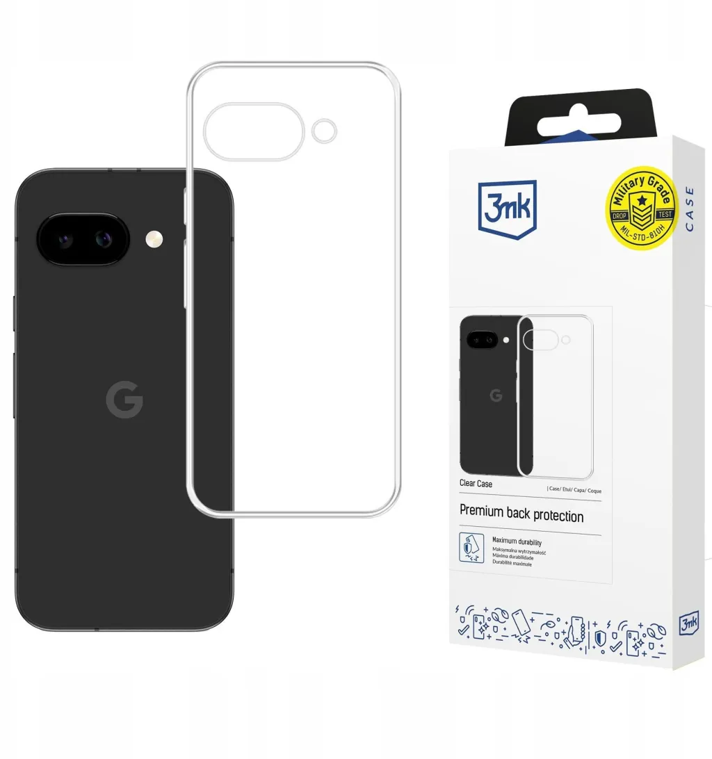 Mbështjellës telefoni 3mk Clear Case për Google Pixel 10A, transparent - 1