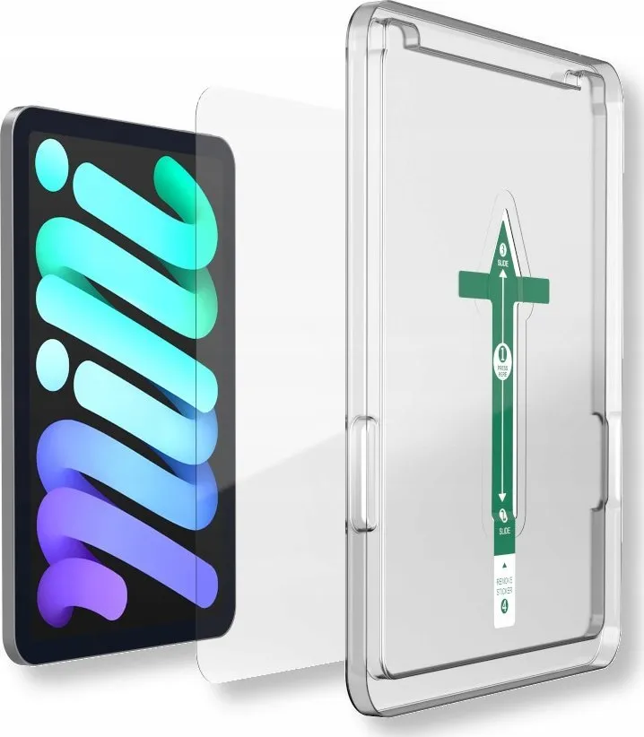 Stakllinë mbrojtëse NEXT ONE Tempered, për iPad mini 7th Gen, transparente - 5