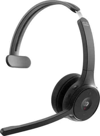 Kufje Cisco 700 Single Ear, USB A dhe Bluetooth, mono, të zeza