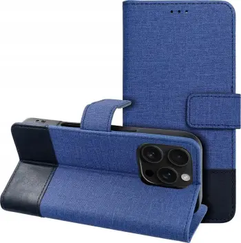 Kapak libër Gomma për Xiaomi Redmi Note 14 4G, mbrojtës, blu