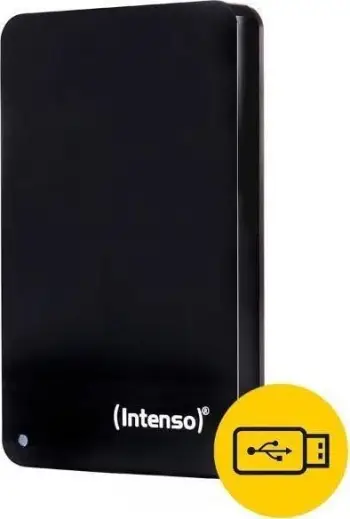 Hard disk i jashtëm Intenso 2.5", 1TB, USB 3.0, i zi