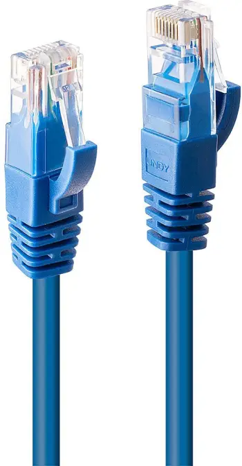 Kabllo rrjeti Lindy Cat6, 20m, blu