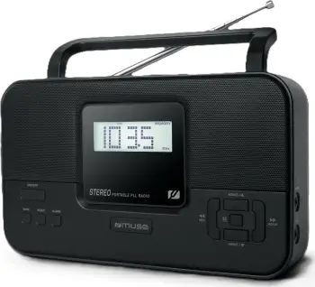 Radio portative Muse M-087 MB PLL, stereo, FM, me AUX