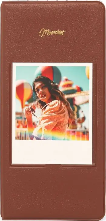 Album fotografik Fuji Instax Wide 64 foto, për Square dhe Polaroid, ngjyrë neutrale