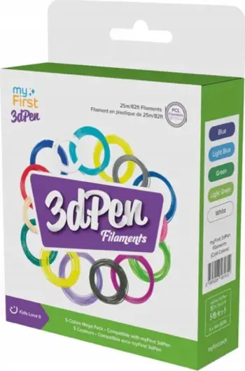 Filamente për stilolaps 3D MyFirst, set 5 copë, ngjyra të ftohta