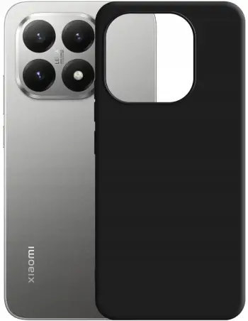 Futrollë 3mk Matt Case Pro për Xiaomi 15T 5G, mbrojtëse, e zezë