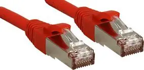 Kabllo rrjeti Lindy Cat6 SSTP PIMF, 10m, e kuqe