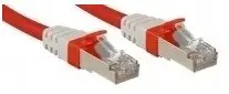 Kabllo rrjeti Lindy Cat 6A Premium, SSTP SFTP, 10m, e kuqe
