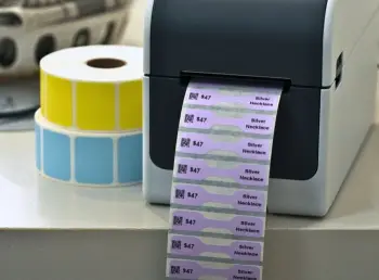 Printer etiketash Brother TD-2320D, termik direkt, 203dpi, i bardhë