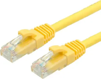 Kabllo rrjeti VALUE Patch, RJ45 në RJ45, 1.5m, UTP CAT6a, e verdhë