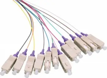 Set pigtail fibër optike LOGON PROFESSIONAL 12x SC, OM4