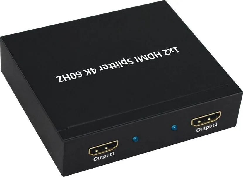 Ndarës HDMI Secomp VALUE 2x, 4K 60Hz, desktop, i zi - 3