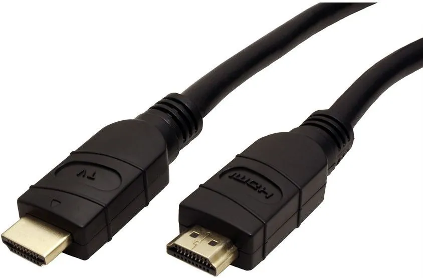 Kabllo HDMI VALUE, 20 m, 4K, e zezë - 1