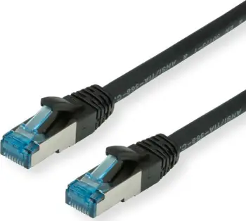 Kabllo rrjeti VALUE Patch Cable CAT 6a, RJ-45 në RJ-45, 7 m, SFTP, i zi