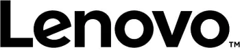 Sticker logo Lenovo, origjinal, për laptop, i zi