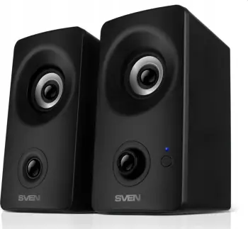 Kutinë zanore Sven 405, 2.0, 8W, me Bluetooth, e zezë
