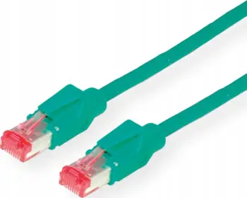Kabllo rrjeti DRAKA Cat 6 S FTP, 15m, halogen free, jeshile