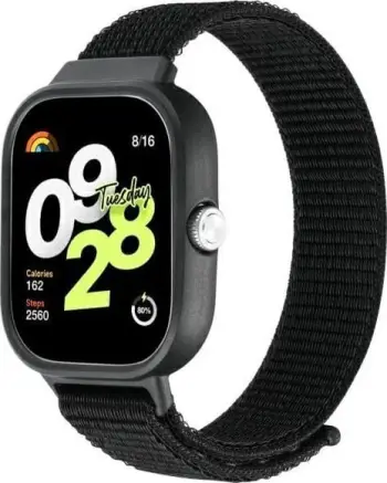 Rrip ore Beline për Redmi Watch 4, 22mm, i zi