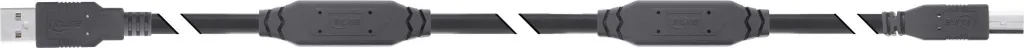 Kabllo aktive USB InLine USB 2.0, USB A në USB B, 12.5m, e zezë - 2