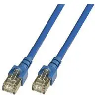 Kabllo rrjeti EFB Elektronik RJ45, Cat.5e, 1m, SF/UTP, blu