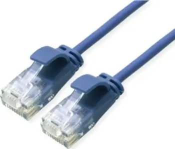 Kabllo rrjeti Roline Patch Cable Cat6a, 1.5m, UTP, blu