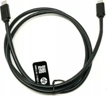 Kabllo USB HP, USB-C në USB-C, 1m, e zezë