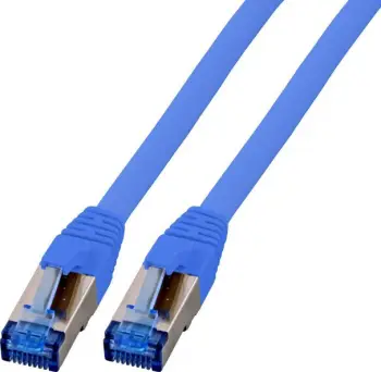 Kabllo rrjeti Delock K5525FBL.2, RJ45 S/FTP, Cat.6A 2m, blu