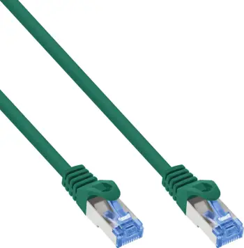 Kabllo rrjeti InLine Cat.6A S/FTP, 5m, TPE LSZH, e gjelbër