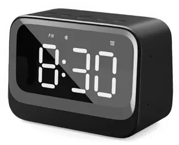 Orë alarmi Denver EC-54B, Bluetooth 5.3, altoparlant 3W, e zezë