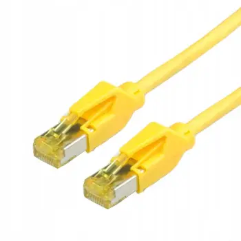 Kabllo rrjeti Draka Comteq TM31 Cat6a, 2m, RJ45 meshkuj meshkuj, e verdhë