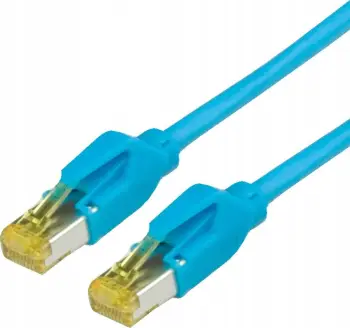Kabllo rrjeti Draka Comteq TM31, Cat6a S/FTP, 1m, RJ45, blu