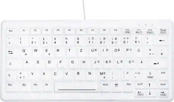 Tastierë CHERRY AK-C4110 Medical, USB, QWERTZ gjermane, e bardhë