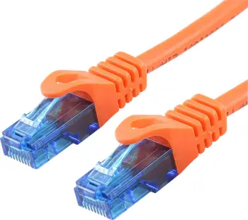 Kabllo rrjeti LogiLink Professional Patch Cable, U UTP, 15m, CAT5e, portokalli
