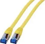 Kabllo rrjeti EFB Patchcord RJ45, Cat.6A, 1m, e verdhë