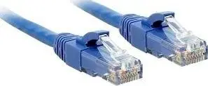Kabllo rrjeti LINDY 48025 RJ45, Cat 6 U/UTP, 30m, blu